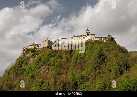 Montagne sacrée, Varallo Sesia, Piémont, Italie Banque D'Images