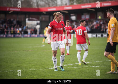 Carl Piergianni. Salford City FC. Banque D'Images