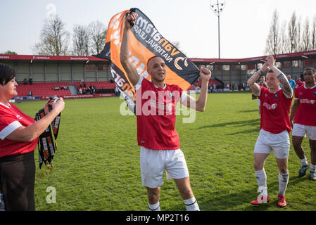 Richie Allen. Salford City FC. Banque D'Images