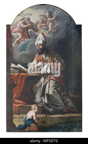 1219 Valentin Metzinger - Sv. Avguštin Banque D'Images