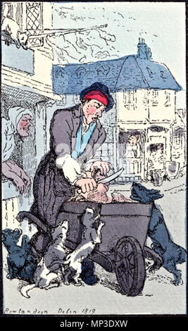 . Anglais : Chiens et chats de boucherie, tiré de Thomas ROWLANDSON's collection d'impressions, caractéristique des croquis des ordres inférieurs ; publié en 1820. 1820. Thomas ROWLANDSON (1756-1827) Description Français peintre, dessinateur, graveur et illustrateur Date de naissance/décès 14 Juillet 1756 22 avril 1827 Lieu de naissance/décès Londres Londres lieu de travail Londres, Paris (1774), la France, l'Allemagne, l'Italie, de Rotterdam (ca. 1794), Amsterdam (ca. 1794), Pays-Bas (ca. 1794) contrôle d'autorité : Q318584 : VIAF 56672964 ISNI : 0000 0001 2134 1830 ULAN : 500006930 RCAC : n50022330 NLA : 35465846 1 WorldCat Banque D'Images