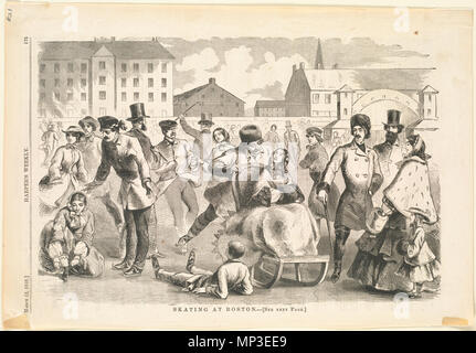 . Anglais : nom du fichier : 1009 000021 Titre : patiner à Boston Créateur/Contributeur : Homère, Winslow, 1836-1910 (artiste) Date de publication : 1859-03-12 Description physique : 1 : impression gravure sur bois Genre : gravures sur bois ; Périodique illustrations Notes : Publié dans : Harper's Weekly, Volume III, 12 mars 1859, p. 173. Collection : Winslow Homer Collection Lieu : Bibliothèque publique de Boston, d'imprimer les droits de service : Pas de restrictions connues des données sur Flickr 2011-08-11 : caméra Sinar Sinarback 54 : AG FW, Sinar m Tags : Winslow Homer Utilisateur : Bibliothèque publique de Boston le BPL . 23 mars 2011, 08:42:53. Le BPL 1127 patiner à Bos Banque D'Images