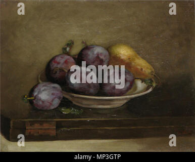 . Anglais : Theodor Aman - Natură statică cu fructe ulei, pânză pe dreapta semnat, Jos, 29,3 x 34,2 cm. Date inconnue. Theodor Aman (1831-1891) Теодор Аман autres noms ; Théodor Аман Михаль Димо ; Дмитрий ; 1849-1912 ; Théodor Aman Aman ; Dimitrie Mihali Dimo Description peintre roumain Date de naissance/décès 20 Mars 1831 19 août 1891 Lieu de naissance/décès Câmpulung Bucureşti contrôle d'autorité : Q716808 : VIAF 22412682 ISNI : 0000 0000 8101 6549 ULAN : 500032448 RCAC : n83237389 35878987 1184 NLA : WorldCat Theodor Aman - Natura statica cu fructe Banque D'Images