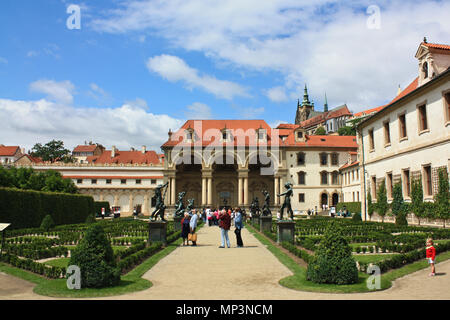 Palais Wallenstein à Prague Banque D'Images