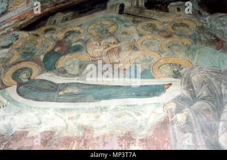 . Anglais : Saint Nicholas Church Bolnichki Fresco . 23 janvier 2005, 15:20:46. 1085 Bolnichki inconnu Saint Nicholas Church Fresco 16 Banque D'Images