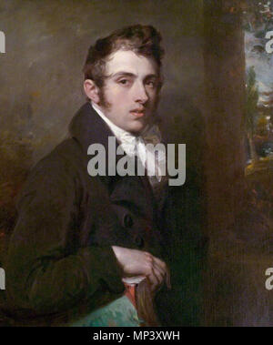 *Autoportrait huile sur toile 76 x 61 cm *William Hilton II 1265 William Hilton, par William Hilton (1786-1839) Banque D'Images