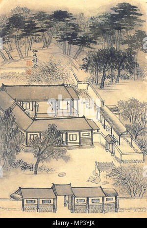 . 인곡정사 仁谷精舍 인왕산(), 있던 겸재의 집을 아래 그림. 종이에 담채 간송미술관, . Entre 1676 et 1759. Jeong Seon (1676-1759) Alternative names nom de plume : Gyeonmjae 겸재 謙齋 - (ou) Nangok - 난곡 蘭谷 (courtoisie) Weonbaek 원백 Nom : (元伯) Description peintre coréen Date de naissance/décès 1676 1759 Lieu de naissance Gwangju, Corée du contrôle d'autorité : Q489785 : VIAF 96589982 ISNI : 0000 0000 8284 1444 ULAN : 500123121 RCAC : n78087391 GND : 135687845 English WorldCat : Jeong Seon ou Gyeomjae (1676-1759), célèbre peintre durant la dynastie Joseon Dyansty 717 Seon-Ingok.jeongsa Jeong Banque D'Images