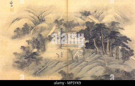 . 삼승정 三勝亭 춘재(), 이중희의 정자로 사직동 주변 현재 . 종이에 담채 간송미술관, . Entre 1676 et 1759. Jeong Seon (1676-1759) Alternative names nom de plume : Gyeonmjae 겸재 謙齋 - (ou) Nangok - 난곡 蘭谷 (courtoisie) Weonbaek 원백 Nom : (元伯) Description peintre coréen Date de naissance/décès 1676 1759 Lieu de naissance Gwangju, Corée du contrôle d'autorité : Q489785 : VIAF 96589982 ISNI : 0000 0000 8284 1444 ULAN : 500123121 RCAC : n78087391 GND : 135687845 English WorldCat : Jeong Seon ou Gyeomjae (1676-1759), célèbre peintre durant la dynastie Joseon Dyansty 717 Seon-Samseung.jeong Jeong Banque D'Images