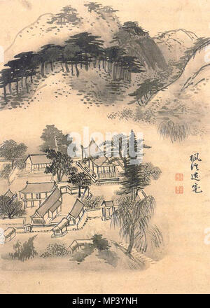 . 彰義門 창의문(). 종이에 담채 간송미술관, . Entre 1676 et 1759. Jeong Seon (1676-1759) Alternative names nom de plume : Gyeonmjae 겸재 謙齋 - (ou) Nangok - 난곡 蘭谷 (courtoisie) Weonbaek 원백 Nom : (元伯) Description peintre coréen Date de naissance/décès 1676 1759 Lieu de naissance Gwangju, Corée du contrôle d'autorité : Q489785 : VIAF 96589982 ISNI : 0000 0000 8284 1444 ULAN : 500123121 RCAC : n78087391 GND : 135687845 English WorldCat : Jeong Seon ou Gyeomjae (1676-1759), célèbre peintre durant la dynastie Joseon Dyansty yutaek Seon-Punggye.717 Jeong Banque D'Images