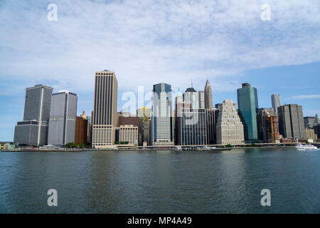 Le centre-ville de New York City, NY USA Banque D'Images