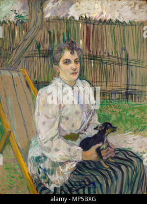 Öèôðîâàÿ ðåïðîäóêöèÿ íàõîäèòñÿ â èíòåðíåò-ìóçåå gallerix.ru . Anglais : Henri de Toulouse-Lautrec (1864-1901). Dame avec un chien . 1891. Henri de Toulouse-Lautrec (1864-1901) Noms alternatifs Henri Marie Raymond de Toulouse-Lautrec-Monfa Description affichiste français, lithographe, peintre, artiste et graphiste Date de naissance/Décès Jeu 24 Novembre 1864 9 septembre 1901 Lieu de naissance/décès Albi Château Malromé château Malromé [] (Gironde) période de travail 1880--1901 lieu de travail Paris, Bordeaux (en hiver 1900). Contrôle d'autorité : Q82445 : VIAF 32003649 ISNI : 0000 0001 2126 639 Banque D'Images