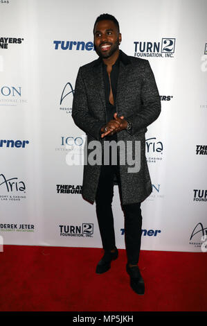 Derek Jeter 2018 Gala Celebrity Invitational Las Vegas au Aria Resort & Casino Las Vegas En vedette : Jason Derulo Où : Las Vegas, Nevada, United States Quand : 19 Avr 2018/WENN.com DJDM Crédit : Banque D'Images