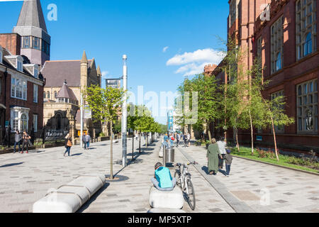 Campus de l'Université de Northumbria (Northumberland Road), Newcastle upon Tyne, Angleterre. UK Banque D'Images