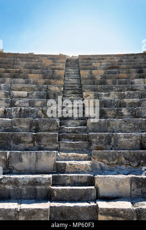 Amphithéâtre antique Kourion Chypre Banque D'Images