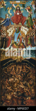 703 Jan van Eyck - diptyque - WGA07587, panneau de droite Banque D'Images