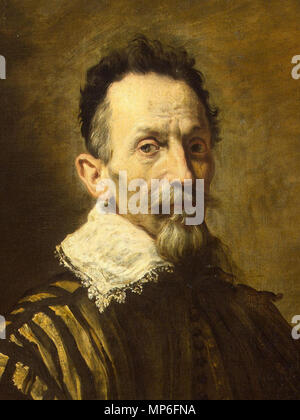 1018 Portrait d'un acteur - Domenico Fetti - Hermitage ГЭ-153, Détail Banque D'Images