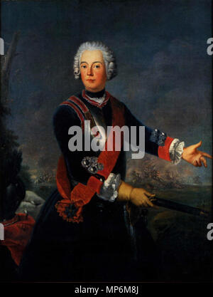 974 August Wilhelm, Prinz von Preußen (Pesne, Werkstatt) Banque D'Images