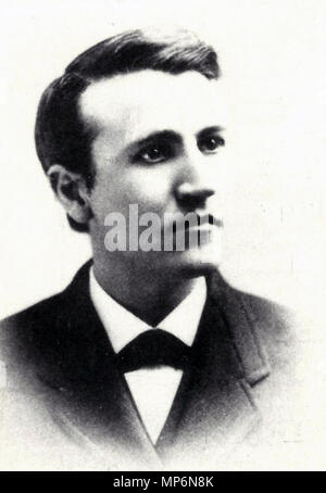 . Magyar : Thomas Alva Edison États-Unis elektrotechnikus üzletember feltaláló, circa 1878,.. Inconnu 1187 Thomas Alva Edison, c. 1878 Banque D'Images