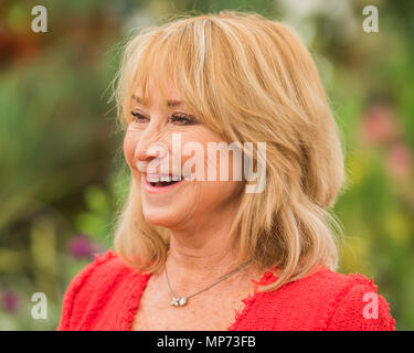 Londres, Royaume-Uni. 21 mai 2018. Felicity Kendal - Appuyez sur jour à la RHS Chelsea Flower Show au Royal Hospital, Chelsea. Crédit : Guy Bell/Alamy Live News Banque D'Images