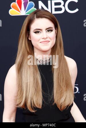 Las Vegas, NV, USA. 20 mai, 2018. Kiiara arrivées au Billboard Music Awards de 2018 - Partie 2, MGM Grand Garden Arena, Las Vegas, NV 20 Mai, 2018. Credit : JA/Everett Collection/Alamy Live News Banque D'Images