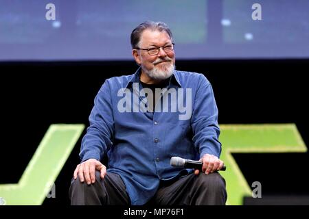 Bonn, Allemagne. 19 mai, 2018. Jonathan Frakes à la FedCon 27 à l'hôtel Maritim. Bonn, 19.05.2018 | Conditions de crédit dans le monde entier : dpa/Alamy Live News Banque D'Images