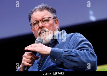 Bonn, Allemagne. 19 mai, 2018. Jonathan Frakes à la FedCon 27 à l'hôtel Maritim. Bonn, 19.05.2018 | Conditions de crédit dans le monde entier : dpa/Alamy Live News Banque D'Images