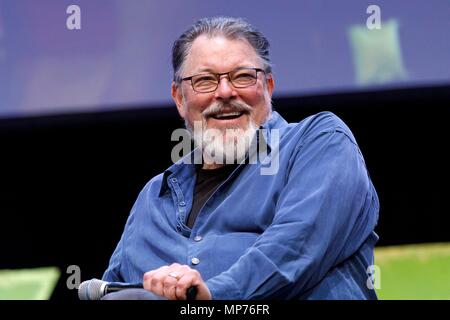 Bonn, Allemagne. 19 mai, 2018. Jonathan Frakes à la FedCon 27 à l'hôtel Maritim. Bonn, 19.05.2018 | Conditions de crédit dans le monde entier : dpa/Alamy Live News Banque D'Images