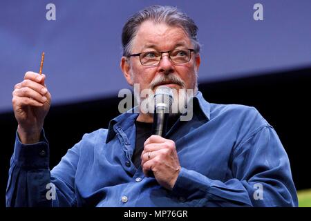 Bonn, Allemagne. 19 mai, 2018. Jonathan Frakes à la FedCon 27 à l'hôtel Maritim. Bonn, 19.05.2018 | Conditions de crédit dans le monde entier : dpa/Alamy Live News Banque D'Images