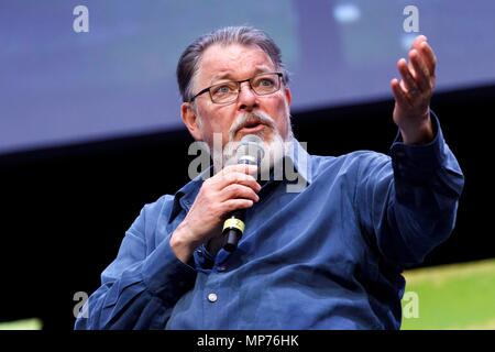 Bonn, Allemagne. 19 mai, 2018. Jonathan Frakes à la FedCon 27 à l'hôtel Maritim. Bonn, 19.05.2018 | Conditions de crédit dans le monde entier : dpa/Alamy Live News Banque D'Images