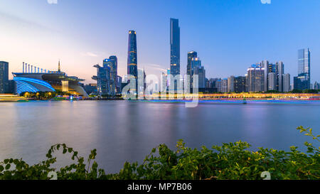 , Guangzh Guangzh, Chine. 21 mai, 2018. Guangzhou, Chine 21 mai 2018 : Gratte-ciel à Guangzhou, province du Guangdong en Chine du sud. Crédit : SIPA Asie/ZUMA/Alamy Fil Live News Banque D'Images