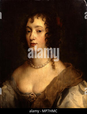 Portrait d'Anne Villiers, comtesse de Morton et Lady Dalkeith (1610-1654) Années 1640. 1185 Theodore Russel - Portrait d'Anne Villiers Comtesse de Morton et Lady Dalkeith (1610-1654) Banque D'Images