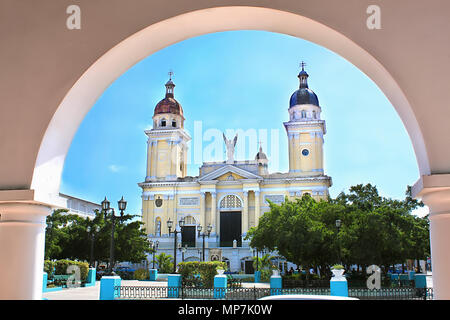 Catedral de Nuestra Señora de la Asuncion à Santiago de Cuba, Cuba Banque D'Images