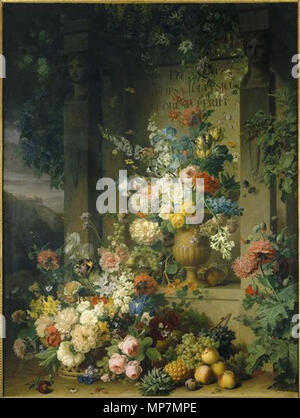 Anglais : Julie's tomb entre 1803 et 1804. 697 Jan Frans van Dael - Julie's tomb Banque D'Images