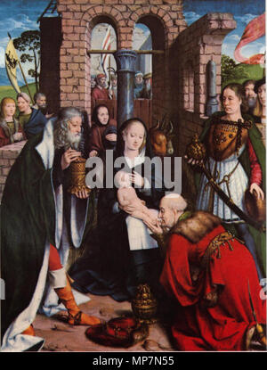 Hoogaltaar, 1 van de 20 panelen van Jan Joest (1506/1507) en te NicolaiKirche de Kalkar. Jan Joest van Calcar est beinvloed door de M.E.traditie van Bosch, tevens bekend rencontré.Renaissance. Haarlemse schildersschool. Geb. ca.1455 te Wezel, overleden te Haarlem 1519 Joos van Cleve est een leerling van Joest. . L'un des vingt panneaux de l'autel à l'église St Nicolai, Kalkar. Entre 1505 et 1507 circa circa. Jan Joest (vers 1450-1519) Noms alternatifs Jan Joest van Calcker, Jan Joest van Haarlem, Jan Joesten, Jan Joost van Harlem, Jan Joost van Kalkar, Jan Joest van Kalkar, Banque D'Images