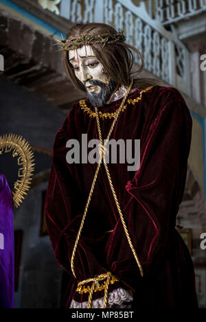 Le Christ à Pâques, Templo del Oratorio, oratoire, l'église San Miguel de Allende, une ville de l'ère coloniale, le centre du Mexique, région Bajío Banque D'Images