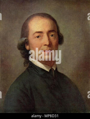 . Portrait de Johann Gottfried Herder . 1785. Johann Gottfried Herder 2 725 Banque D'Images