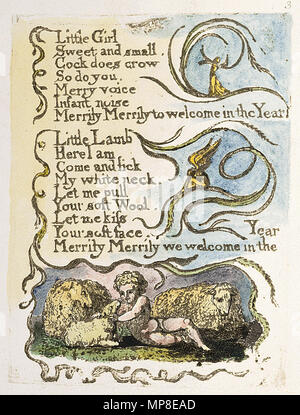 . Anglais : chants d'innocence et d'expérience, une copie, 1795 (British Museum) OBJET 5 printemps . 12 février 2007, 07:56:03. William Blake (1757-1827) Noms alternatifs W. Blake ; Uil'iam Bleik Description La peintre, poète, écrivain, théologien, collectionneur et graveur Date de naissance/décès 28 Novembre 1757 12 août 1827 Lieu de naissance/décès Broadwick Street London Charing Cross lieu de travail contrôle d'autorité : Q41513 : VIAF 54144439 ISNI : 0000 0001 2096 135X ULAN : 500012489 RCAC : n78095331 NLA : 35019221 Ce WorldCat est une fidèle reproduction photographique d'un deux dimen Banque D'Images