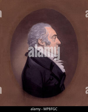 . Anglais : Portrait de John Richardson (1754-1831), de Montréal, Gerritt Schipper, 1808-1809, 19,9 x 17,1 cm English : Dessin, Portrait de John Richardson, Gerritt Schipper, 1808-1809, 19,9 x 17,1 cm . 31 mai 2012. Gerritt Schipper 734 John Richardson de Montréal Banque D'Images