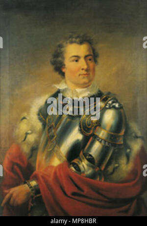 . Anglais : Portrait de Franz Joseph Maximilian von Lobkowitz (1772-1816) English : Franz Joseph Maximilian, 7e prince von Lobkowitz (° Roudnice nad Labem (en allemand : Raudnitz an der Elbe), aujourd'hui en République tchèque, 7 décembre 1772 - † Třeboň (en allemand : Wittingau), id., 16 décembre 1816) . 18e siècle - 19e siècle. 742 Joseph Lobkowicz (1772-1816) Banque D'Images