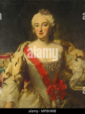 . Anglais : Portrait of Maria Anna Sophia de Saxe (1728-1797), électrice de Bavière . Années 1740. 743 Josepha de Saxe Banque D'Images