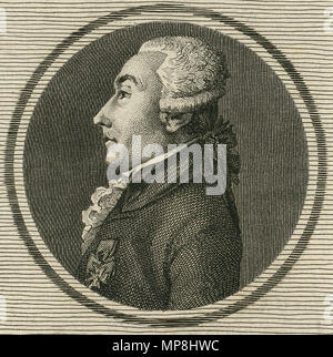 . English : Joseph-Maurice de Toustain-Viray : né à Nancy en 1730 depute du Baillage de Mirecourt à l'Assemblée nationale de 1789 . Entre 1789 et 1791. 743 Joseph-Maurice de Toustain-Viray (see &AMP ; Delorme, 1789-1791) 2 Banque D'Images