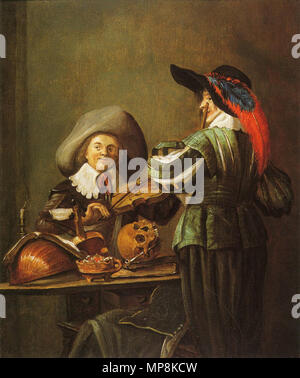 . Anglais : deux musiciens . 1629. Judith Leyster (1609-1660) Menu Autres noms d'Leystar Description peintre et rapporteur pour avis Date de naissance/décès 28 juillet 1609 (baptisé) 10 février 1660 (enterré) Lieu de naissance/décès Haarlem Heemstede période de travail, à partir de 1629 jusqu'à 1643 lieu de travail Haarlem (1629-1636), Amsterdam (1637-1643) contrôle d'autorité : Q232423 : VIAF 77115067 ISNI : 0000 0000 6679 0405 ULAN : 500025814 RCAC : n87135396 NLA : 36004371 750 Judith Leyster WorldCat - deux musiciens Banque D'Images