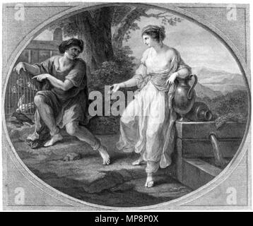 . Anglais : La Belle Rhodope amoureux d'Ésope, une gravure par Francesco Bartolozzi d'une peinture originale par Angelica Kauffman, autorisé le 1 juin 1782. 1782. Francesco Bartolozzi (1725-1815) Noms alternatifs Francesco Bartolozzi Description graveur italien Date de naissance/décès 25 septembre 1725 au 7 mars 1815 Lieu de naissance/décès Lisbonne Florence contrôle d'autorité : Q734889 : 7656202 VIAF ISNI : 0000 0001 2119 6776 ULAN : 500032318 RCAC : n81143854 NLA : 35214656 761 WorldCat Kauffmann imprimer Banque D'Images