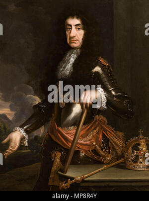 . Le roi Charles II d'Angleterre (1630-1685) . Entre 1683 et Circa circa 1684entre 1683 et 1684 circa circa. 765 Le roi Charles II d'Angleterre (1630-1685) Banque D'Images