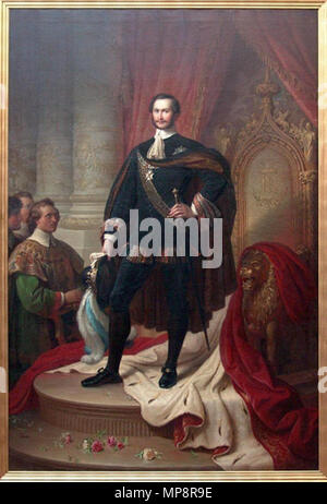 . Anglais : Maximilien II de Bavière (1811-1864) Русский : Король Максимилиан II . 19e siècle. 766 KingMaxII Banque D'Images