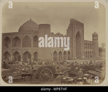 Русский. ханство Кокандское : Город. Коканд Медресе Мадали хана-English : khanat de Kokand. Ville de Kokand. Anglais Maadali Madrasa du khan : khanat de Kokand. Ville de Kokand. Maadali 浩罕汗国 Khan Madrasah 中文 :。。浩罕城 马达利汗伊斯兰教学校 Português : Canato de Kokand. Cidade de Kokand. Madrassa de Maadali خانات خوقند Khan العربية :. مدينة خوقند. مدرسة مادلاي خان Español : Kanato de Kokand. Ciudad de Kokand. Maadali Madraza del kan . Русский : Эта фотография входит этнографическую «Туркестанского часть в" всестороннего альбома - исследования Центральной Азии, предпринятого того после, как в 1860 годах регионе-х в ус Banque D'Images