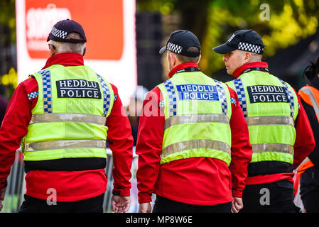 Mariage royal. La police est venue d'une zone plus large pour la sécurité pendant le mariage de Meghan Markle et Prince Harry. Heddlu, police galloise. Gardien de la paix Banque D'Images