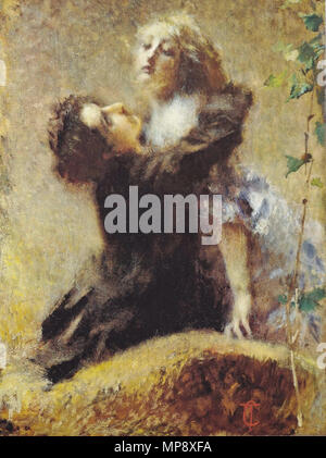 . Anglais : L'edera (le Lierre), huile sur toile. La figure masculine représenté est le compositeur Alfredo Catalani. Pour de plus amples informations voir Mallach, Alan (2007). L'automne de l'opéra italien : De Verismo au modernisme, 1890-1915, p. 50. University Press of New England. ISBN 1555536832. La peinture est tenue à la Galleria Civica di Arte Moderna e Contemporanea di Torino. 1878. Tranquillo Cremona (1837-1878) peintre italien Description Date de naissance/décès 10 Avril 1837 10 juin 1878 Lieu de naissance/décès Pavie Milan Milano / lieu de travail de contrôle de l'autorité de Monza : Q3537312 : VIAF EST 37132670 Banque D'Images