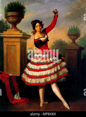 . La bailaora Josefa Vargas . 1840. Antonio María Esquivel (1806-1857) Noms alternatifs Antonio Maria Esquivel, Antonio María Esquivel Suárez de Urbino ; Antonio María Esquivel Suárez, Antonio María Esquivel y Suárez de Urbina, Antonio María Esquivel Suárez de Urbina, Antonio Esquivel ; Antonio M. Esquivel y Suárez de Urbina, Antonio M. Esquivel Suárez de Urbina Description peintre espagnol Date de naissance/décès 8 mars 1806 9 avril 1857 Lieu de naissance/décès Madrid Séville contrôle d'autorité : Q593642 : VIAF 42933922 ISNI : 0000 0000 6636 6903 ULAN : 500030232 RCAC : nr93028848 : WGA ESQU Banque D'Images