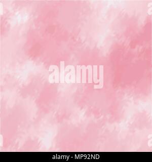 Aquarelle rose motif cloudscape, vector illustration Illustration de Vecteur
